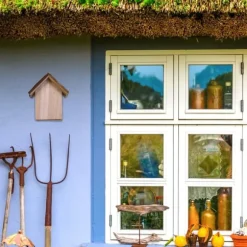 Nyckelpigshus, 22,5x19x12,5 cm, Natur