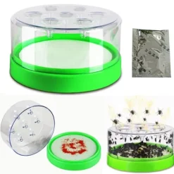 OBOSOE Effektiv Flugfälla – Återanvändbar Flugfångare för Hem, Trädgård & Restaurang