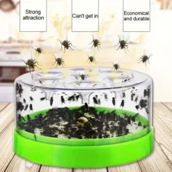 OBOSOE Effektiv Flugfälla – Återanvändbar Flugfångare för Hem, Trädgård & Restaurang