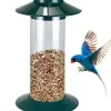 OBOSOE Fågelmatare för Utomhus – Ekorrsäker med Gravitetssensor, Hängande och Stor Kapacitet