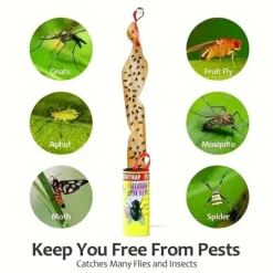 OBOSOE Flugfälla flugfångare flugpapper rulle 20-pack