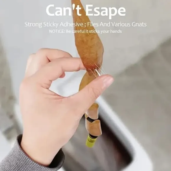 OBOSOE Flugfälla flugfångare flugpapper rulle 20-pack