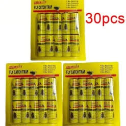 OBOSOE Flugfälla flugfångare flugpapper rulle 30-pack