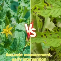 OBOSOE 4-i-1 Jordmätare – PH-mätare, NPK, Fuktighet och Temperatur med LCD Display för Trädgård, Växter och Växthus