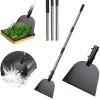 OBOSOE Multifunktionell Snöskyffel, Iskrapa och Ogrässpade – Effektiv Skyffel för Borttagning av Snö, Is och Ogräs
