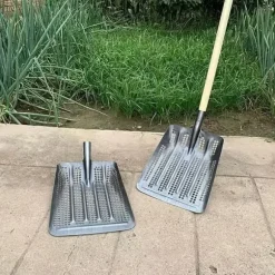 OBOSOE Multifunktionell Trädgårdsspade – Lättvikts Snöskyffel JordSpade / Sandspade för Jord, Sand och Sten
