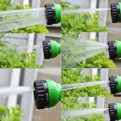 OBOSOE Munstycke för Trädgårdsslang - 8 olika Vattenstrålar