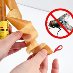 OBOSOE 16-pack Flugfälla flugfångare flugpapper rulle