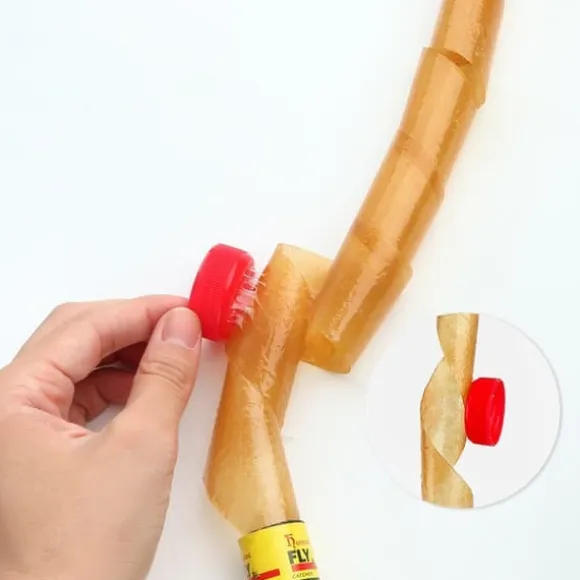 OBOSOE 16-pack Flugfälla flugfångare flugpapper rulle