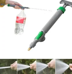 OBOSOE 2-Pack Handhållen Tryckspruta för Trädgård – Manuell Pumpspruta med Justerbart Munstycke för Hem, Gräsmatta och Utomhusbevattning