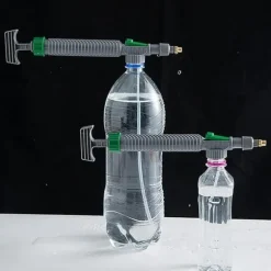 OBOSOE 2-Pack Handhållen Tryckspruta för Trädgård – Manuell Pumpspruta med Justerbart Munstycke för Hem, Gräsmatta och Utomhusbevattning