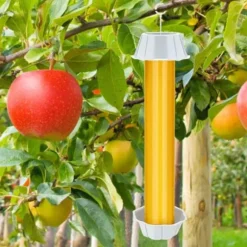 OBOSOE 4-pack Klibbiga Flugfälla flugfångare för Inomhus & Utomhus – Självhäftande Fällor mot Flugor & Mygg