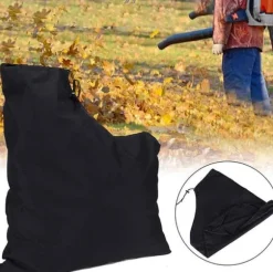 OBOSOE 2-pack uppsamlingspåsar med dragsko för lövblåsare – praktiska påsar för löv och trädgårdsavfall