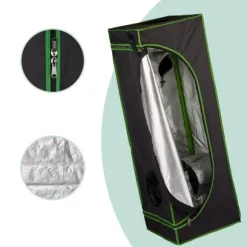 Odlings tält, 200x240x120 cm, Svart