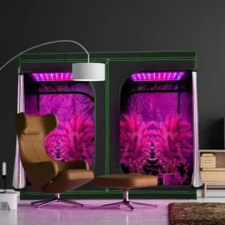 Odlings tält, 120x40x40 cm, Svart