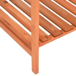 Odlingslåda för örter i massivt granträ - Trädgårdsbänk | Storlek: 80x60x80 cm