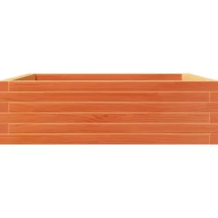 Odlingslåda i massiv furu - Träodlare | Färg: Vaxbrun | Storlek: 80x80x23 cm