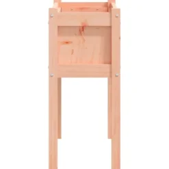 Odlingslåda med ben i Douglas - Planteringslåda | Storlek: 70x31x70 cm | Färg: Träbeige