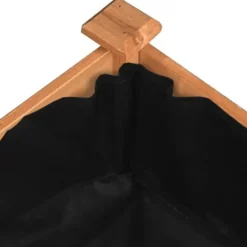 Odlingslåda med foder brun 240x60x25 cm massivt granträ - Upphöjd Odlingslåda - Upphöjd Odlingslåda Med Foder - Home & Living