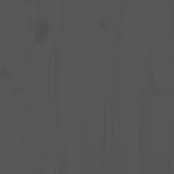 Odlingslåda på ben i massivt furuträ - Höjd: 57 cm | Färg: Grå | Storlek: 121x50 cm