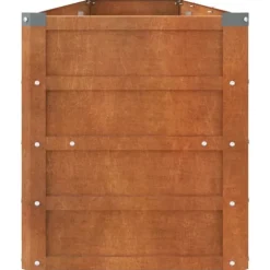 Odlingslåda rostig 240x40x45 cm rosttrögt stål - Odlingslåda Upphöjd - Odlingslådor Upphöjda - Home & Living