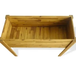 Odlingslåda upphöjd massivt akaciaträ