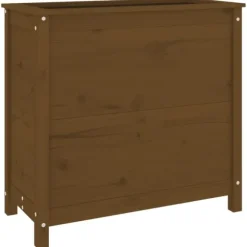 Odlingslåda 82,5x40x78 cm honungsbrun massiv furu