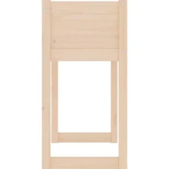 Odlingslåda 78x40x81 cm massiv furu - Odlingslåda Upphöjd - Odlingslådor Upphöjda - Home & Living