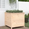 Odlingslåda 82,5x82,5x78 cm massiv furu