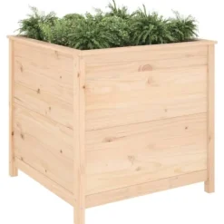 Odlingslåda 82,5x82,5x78 cm massiv furu
