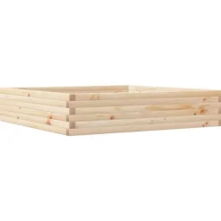 Odlingslåda 110x110x23 cm massivt furuträ