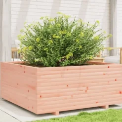 Odlingslåda 110x110x49,5 cm massivt douglasträ
