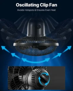 Odlingstält - Inomhus Växttält Kit - 100 x 100 x 200 cm - Fullspektrum LED-växtljus - Ventilationssystem - 600D Högreflekterande Mylar