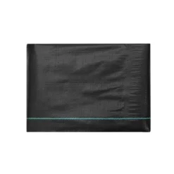 Ogräsbarriär Tyg, 4*100FT Kraftigt Ogrästyg, PP Vävt Ogräskontroll Tyg för Landskapsplanering, Svart.