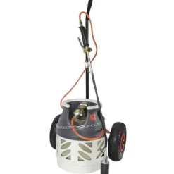 Ogräsbrännare med vagn, 75x34,5x83 cm, Trolla