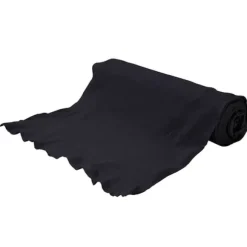 Ogräsduk i polyesterfiber - Hållbar dräneringsduk | Färg: Svart | Storlek: 1x10 m