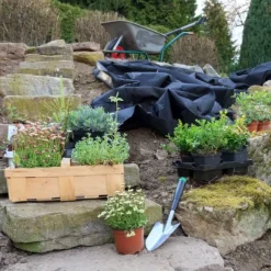 Ogräsduk, 150x5000 cm, Svart