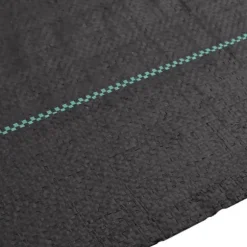 Ogräsmatta för effektiv ogräsbekämpning - UV-stabiliserad PP | Storlek: 2x200 m | Färg: Svart