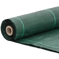 Ogräsmatta för effektiv ogräsbekämpning - UV-stabiliserat PP | Storlek: 0,5x25 m | Färg: Grön