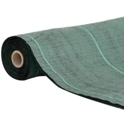 Ogräsmatta för effektiv ogräsbekämpning | Storlek: 1x10 m | Färg: Grön | Material: Polypropen