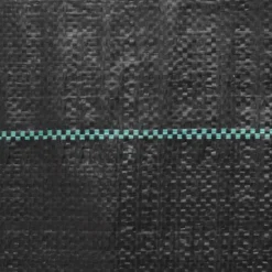 Ogräsmatta i svart polypropen - Ogräsdämpande membran | Storlek: 2x50 m