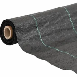 Ogräsmatta svart 2x10 m PP