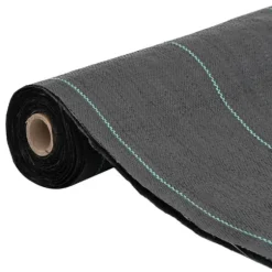 Ogräsmatta svart 0,5x150 m PP