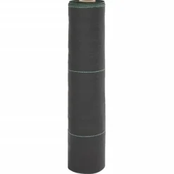 Ogräsmatta svart 0,5x200 m PP