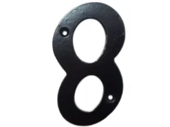 Okko Number 8 Gb-2531_8 105X65mm Svart