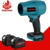 ONEVAN 2000W Borstlös Elektrisk Turbo Blåsare – Kraftfull Lövblåsare & Rengöringsfläkt för Damm, Snö och Biltork – Kompatibel med Makita 18V Batteri | CDON