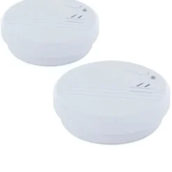 Optiska rökdetektorer - CHACON - Med 9 V alkaliskt batteri - 1 år - Vit