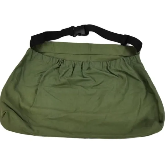Orchard Plockpåse Midja Hängande Justerbar Oxford Duk Skördeförkläde för utomhusträdgård Militärgrönt