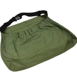 Orchard Plockpåse Midja Hängande Justerbar Oxford Duk Skördeförkläde för utomhusträdgård Militärgrönt