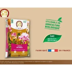 Orkidéjord - OR BRUN - OBRTORC6U - 6L - Främjar tillväxten